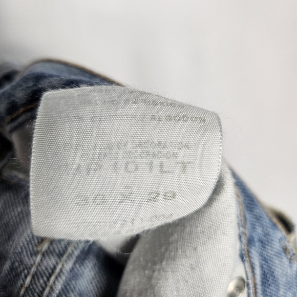 Baileys PT Authentic Denim Jeans Mens 36X29 Distressed Regular Fit Jeans - Picture 12 of 12